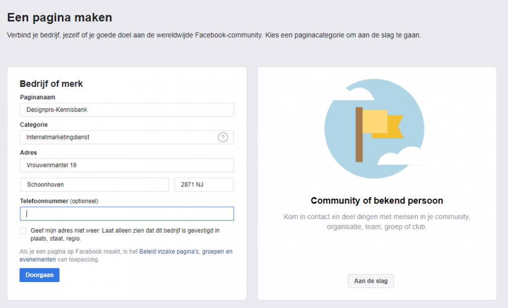 Profecta Solutions Facebook-bedrijfspagina-3