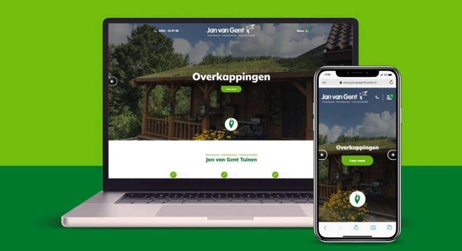 Website Jan van Gent Tuinen Website Jan van Gent Tuinen