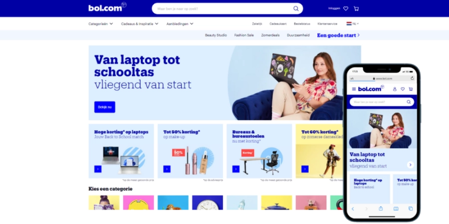 homepage Bol.com homepage Bol.com