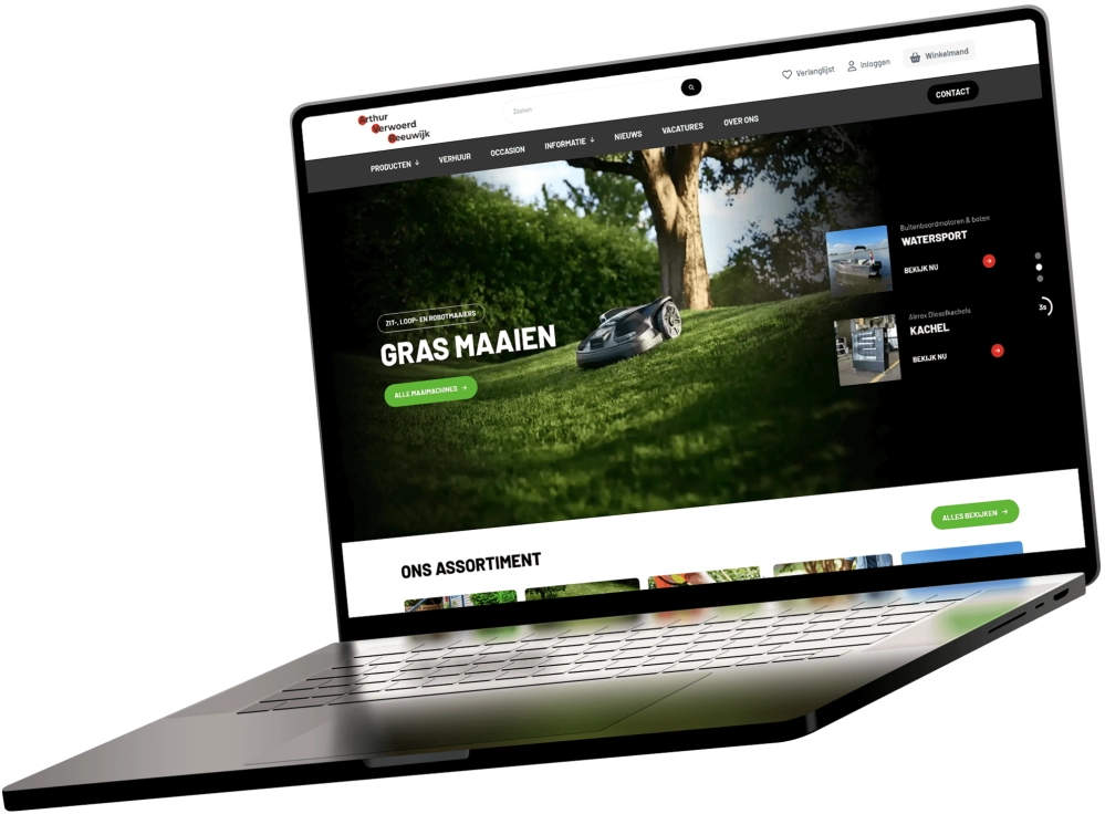 Verwoerd Reeuwijk website laptop Verwoerd Reeuwijk website laptop